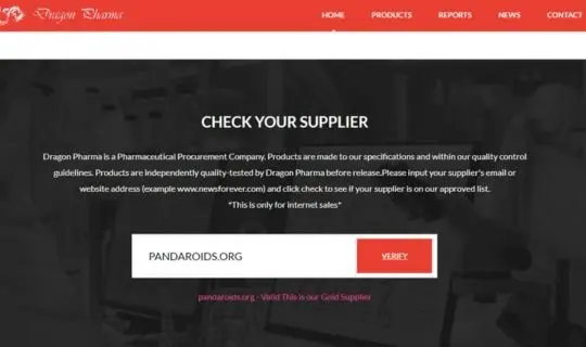 Dragon Pharma Steroids Supplier