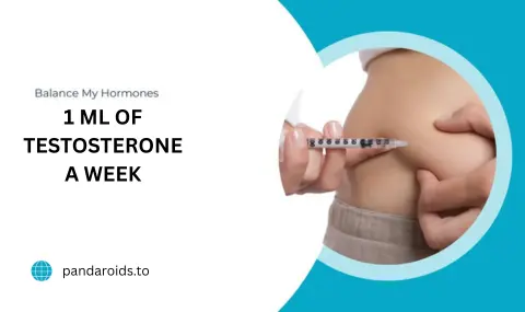 Is 1 ml of testosterone a week enough to build muscle?