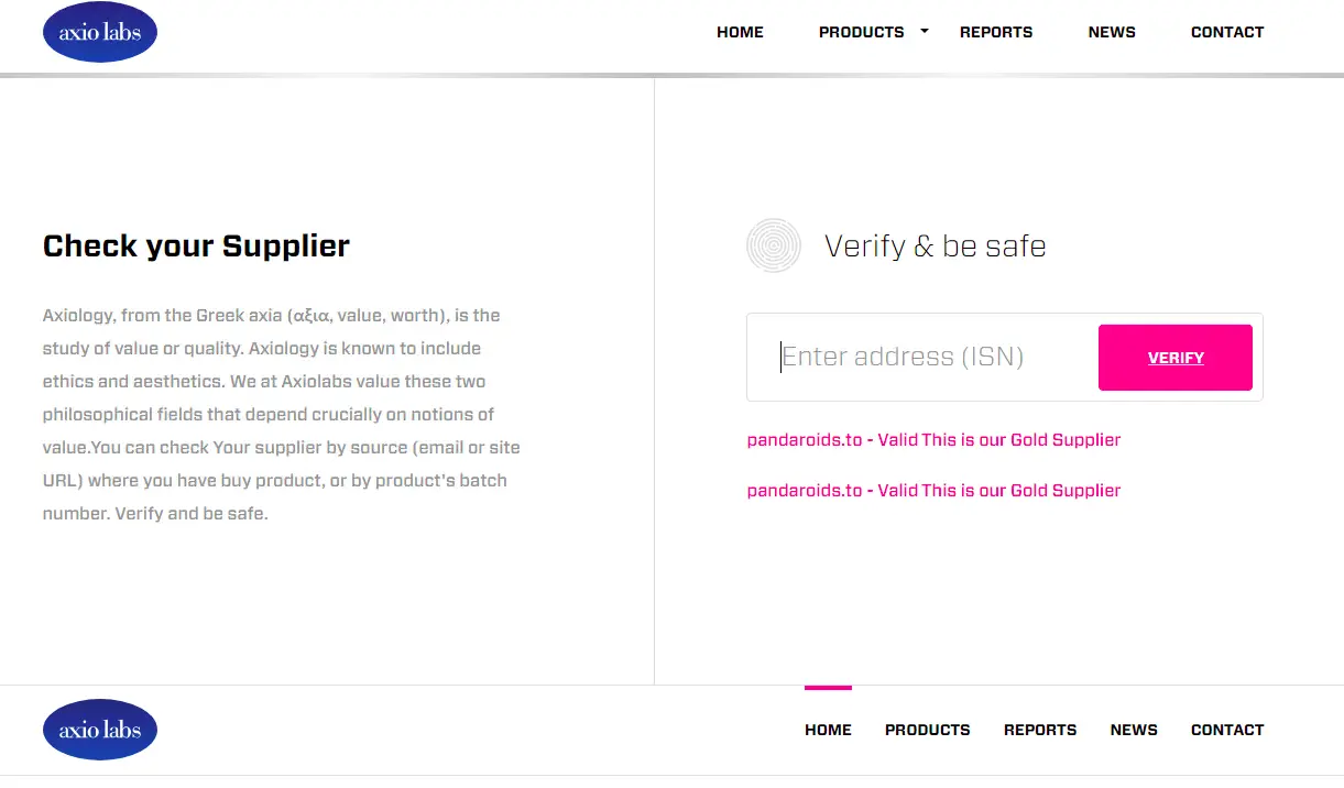 Axiolabs steroids supplier