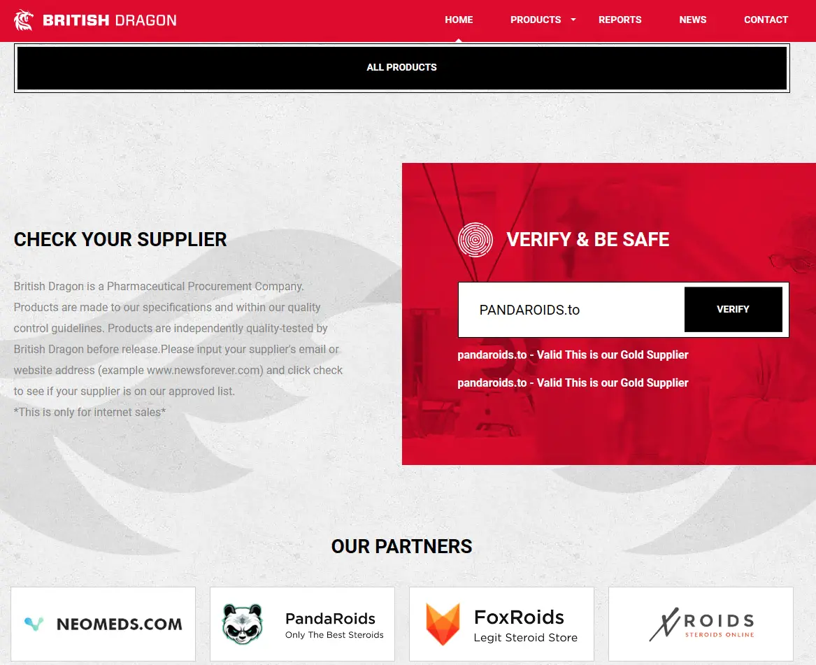 British Dragon Supplier British Dragon Supplier