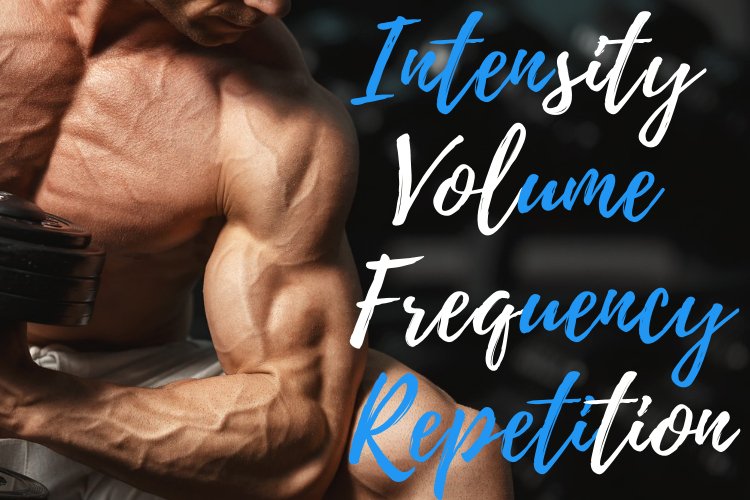 Recommendations for Intensity, Volume, Frequency and Repetitions.