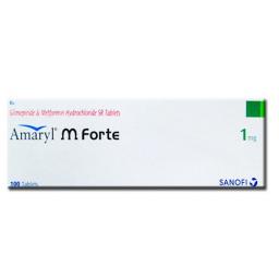 Amaryl M Forte 1/ 1000 mg  - Glimeperide - Sanofi Aventis