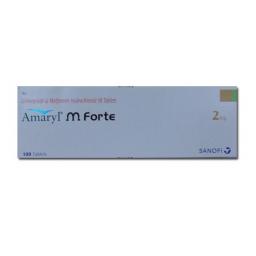 Amaryl M Forte 2/ 1000 mg  - Glimeperide - Sanofi Aventis