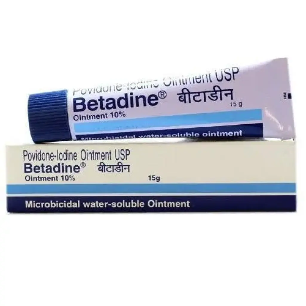Betadine Ointment 15 g tube 10 %