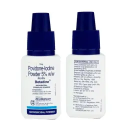 Betadine Powder 10 g bottle 5 %