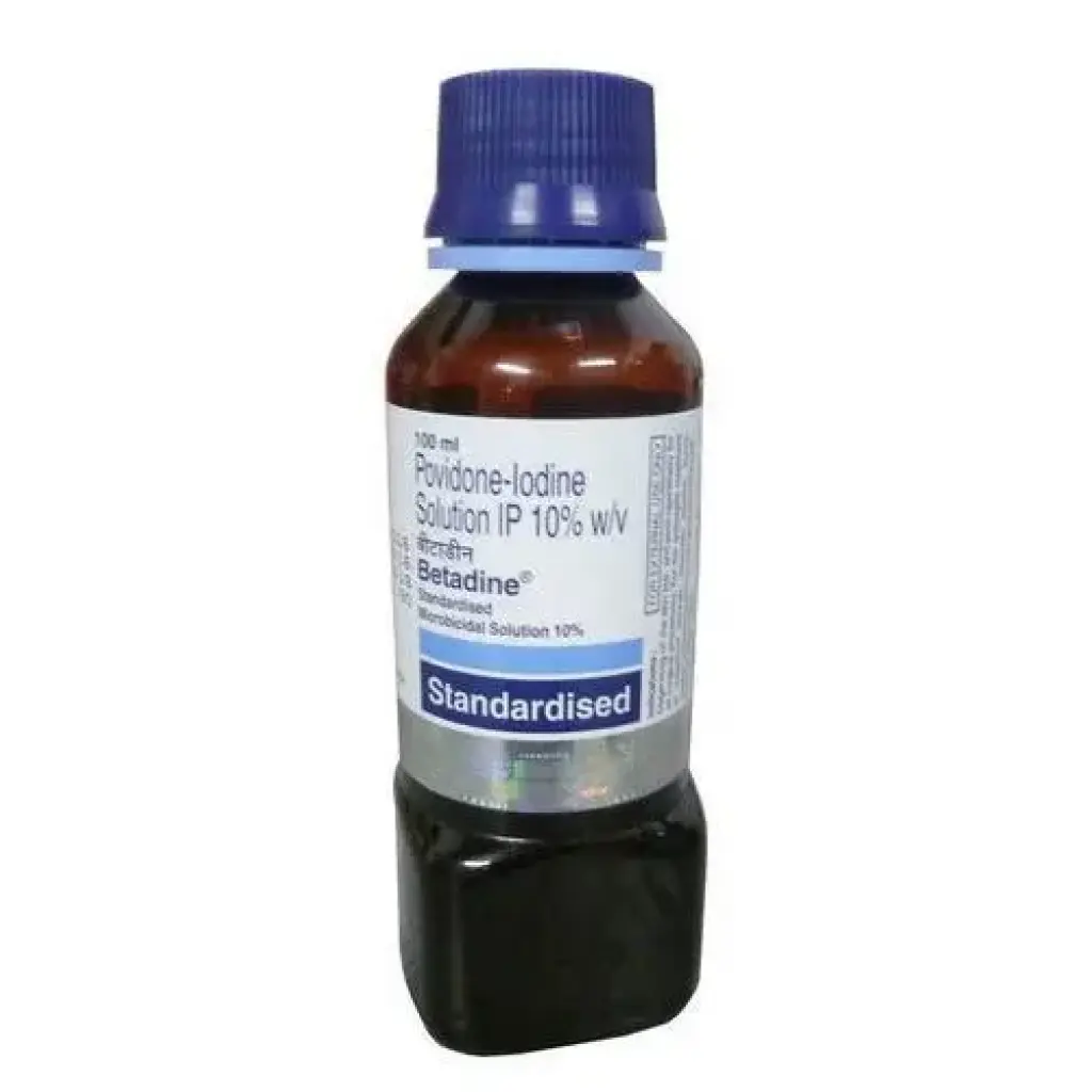 Betadine Solution 100 ml bottle 10 %