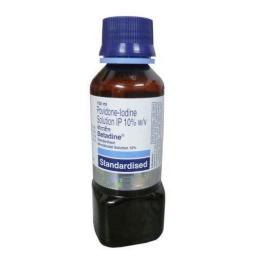 Betadine Solution 100 ml bottle 10 %  - Povidone-Iodine - Win-Medicare