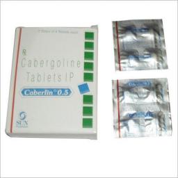 Caberlin 0.5 mg  - Cabergoline - Sun Pharma, India
