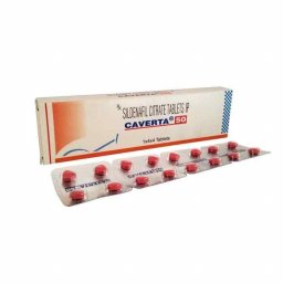 Caverta 16 tabs/pack 50 mg - Sildenafil Citrate - Ranbaxy, India