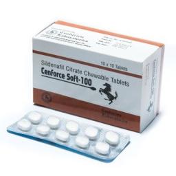 Cenforce Soft 100 mg  - Sildenafil Citrate - Centurion Laboratories