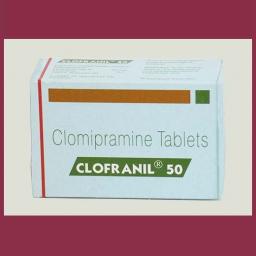 Clofranil 50 mg - Clomipramine - Sun Pharma, India