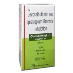 Combimist L Inhaler - Levosalbutamol 50mcg /Ipratropium 20mcg - Zydus Healthcare