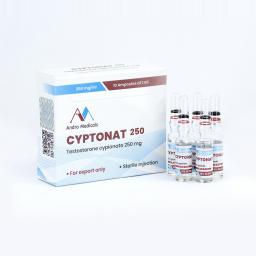 Cyptonat 250mg - Testosterone Cypionate - Andro Medicals - Europe