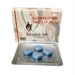 Intagra 100 mg  - Sildenafil Citrate - Intas Pharmaceuticals Ltd.