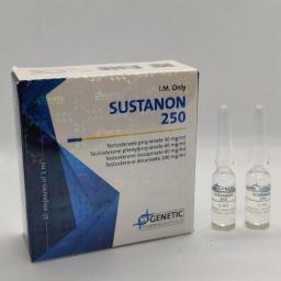 Sustanon 250 (amps) - Testosterone Decanoate - Genetic Pharmaceuticals