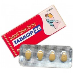 Tadacip 20 mg - Tadalafil - Cipla, India