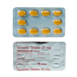 Tadarise 20 mg - Tadalafil - Sunrise Remedies