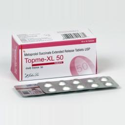 Topme-XL 50 mg  - Metoprolol - Johnlee Pharmaceutical Pvt. Ltd.